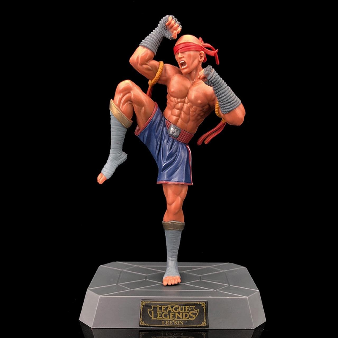 20cm Supremacy Fist Lee Sin Action Figures Game League Of Legends Figure The Blind Monk Collectible Figures Statue Toys Gift
20cm Supremacy Fist Lee Sin Action Figures Game League Of Legends Figure The Blind Monk Collectible Figures Statue Toys Gift