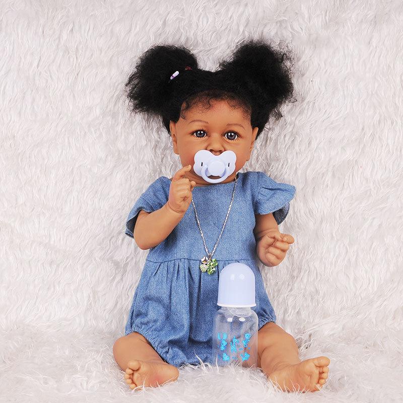 Кукла Реборн Девочка Полное Тело Силикон Винил 22 Для Купания Африканский Загар Американка
Кукла Реборн Девочка Полное Тело Силикон Винил 22 Для Купания Африканский Загар Американка