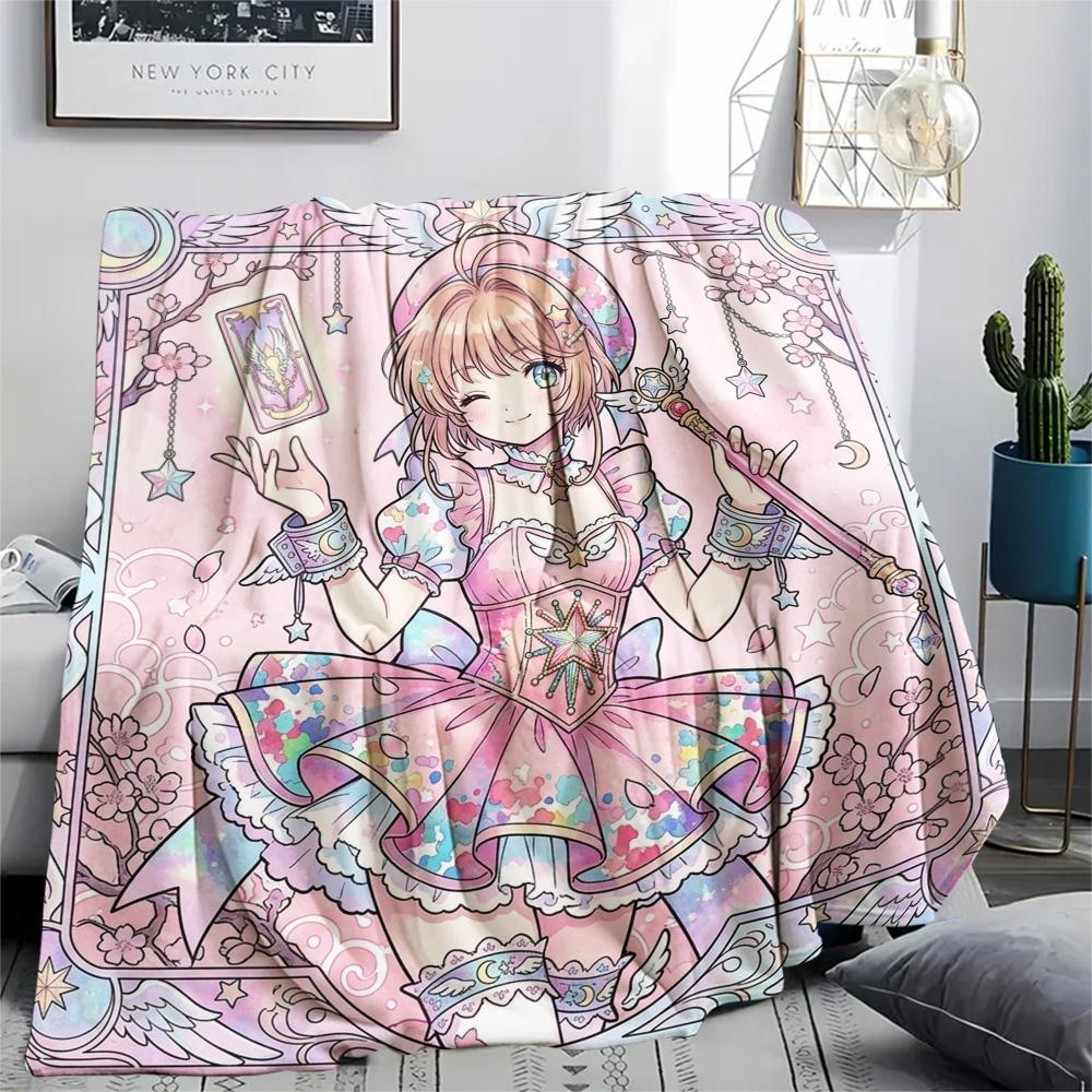 Cardcaptor Sakura Print Flannel Blanket, Ultra Soft High Quality All Seasons Warm Throw, Home Decor Cozy Blanket, Perfect Christmas Gift 80cm x 120cm
Cardcaptor Sakura Print Flannel Blanket, Ultra Soft High Quality All Seasons Warm Throw, Home Decor Cozy Blanket, Perfect Christmas Gift 80cm x 120cm