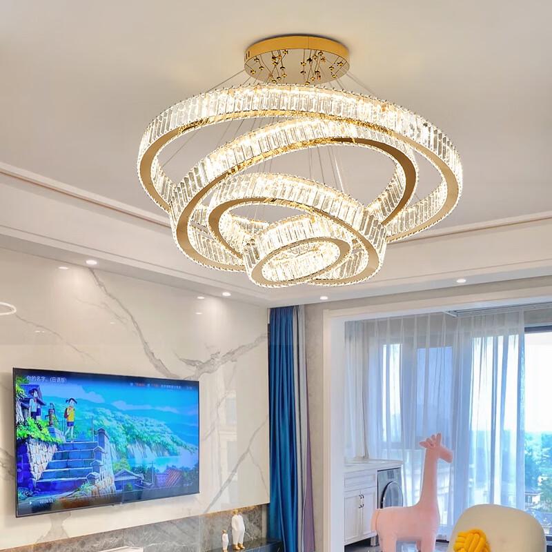 Lai Cai Modern Crystal Multi-Ring Chandelier
Lai Cai Modern Crystal Multi-Ring Chandelier