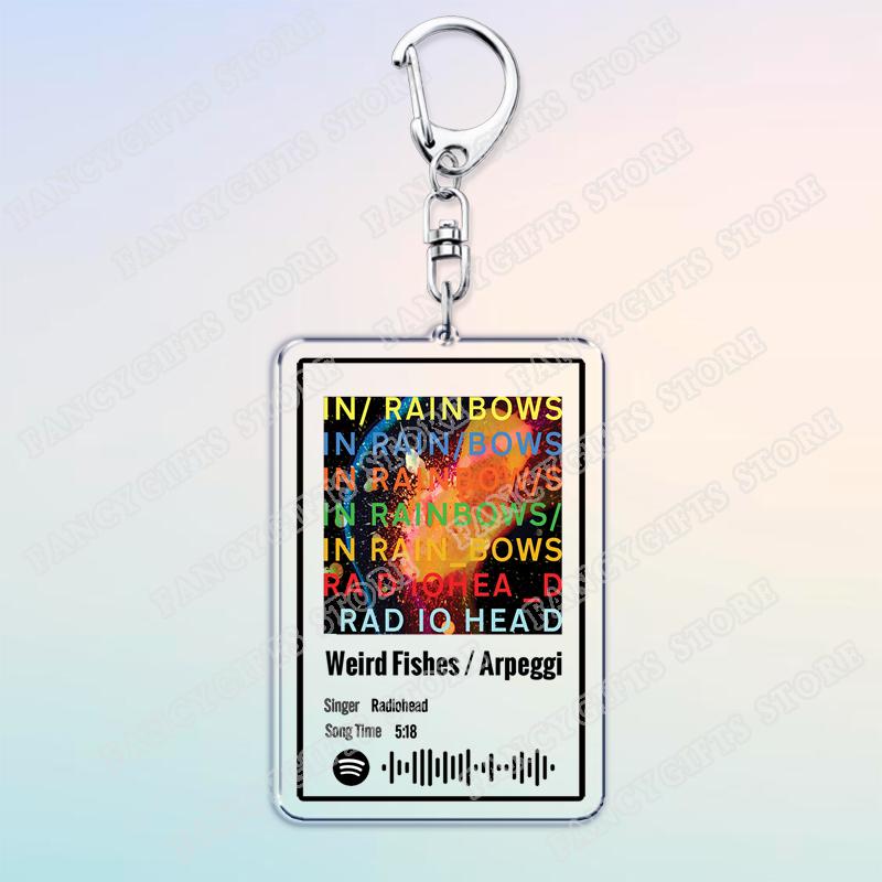 Popular Band Music Keychains Creep All I Need Let Down No Surprises Songs Keyings Jewelry Fans Friends Jewelry Birthday Gifts
Popular Band Music Keychains Creep All I Need Let Down No Surprises Songs Keyings Jewelry Fans Friends Jewelry Birthday Gifts