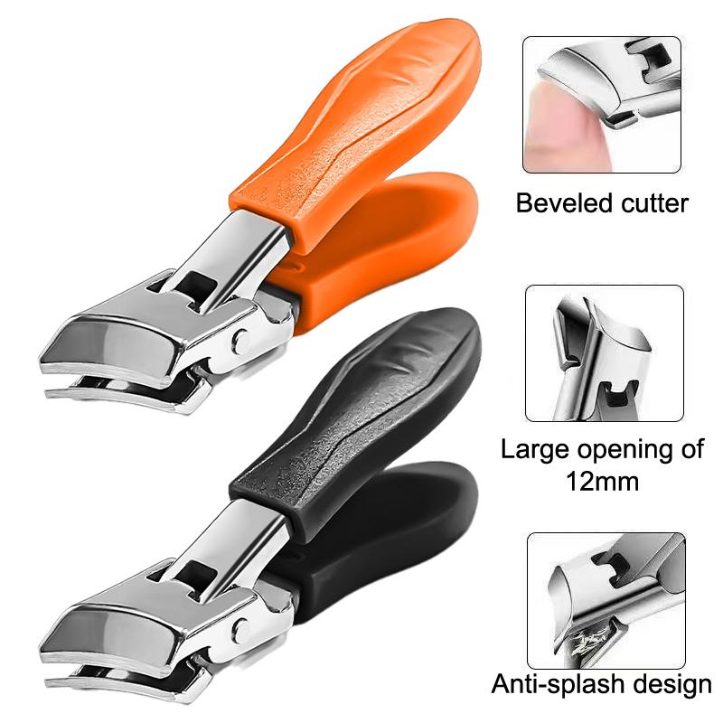 Anti-Splash Nail Clippers Diagonal Pliers Large Size Nail Scissors Toenail Cutter Thick Hard Nail Nail Clippers Manicure Tool чорний
Anti-Splash Nail Clippers Diagonal Pliers Large Size Nail Scissors Toenail Cutter Thick Hard Nail Nail Clippers Manicure Tool чорний