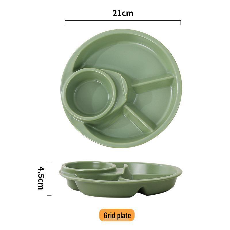 Кремовая тарелка для контроля порций для похудения - Разделенная тарелка для завтрака и управления питанием зелёный/кремовый
Кремовая тарелка для контроля порций для похудения - Разделенная тарелка для завтрака и управления питанием зелёный/кремовый