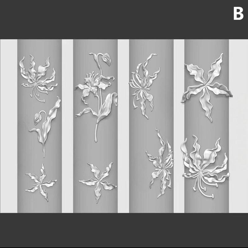 3D Silicone Flower Nail Carving Mold Acrylic Jialan Lily Floral Stamping Plate Nails Stencil Datura Flower Blossom Nail Template B
3D Silicone Flower Nail Carving Mold Acrylic Jialan Lily Floral Stamping Plate Nails Stencil Datura Flower Blossom Nail Template B