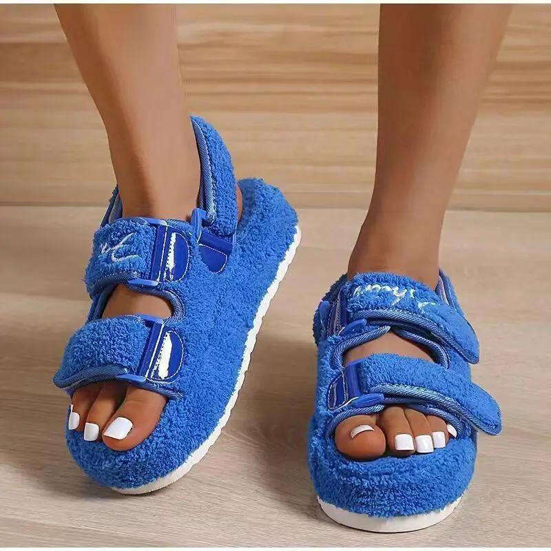 fashion 2024 Plush Sandals for Women Fashion Platform Shoes Retro Flat Fluffy Furry Casual Shoes Female Light Round Toe Sandalias 35 зелёный
fashion 2024 Plush Sandals for Women Fashion Platform Shoes Retro Flat Fluffy Furry Casual Shoes Female Light Round Toe Sandalias 35 зелёный