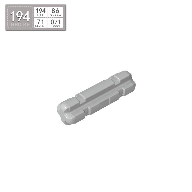 BRICKE Brick 32062: Lego-Compatible 15.5 Stud MOC Spare Parts Shaft 50g (approx. 297 pcs) светло-серый
BRICKE Brick 32062: Lego-Compatible 15.5 Stud MOC Spare Parts Shaft 50g (approx. 297 pcs) светло-серый