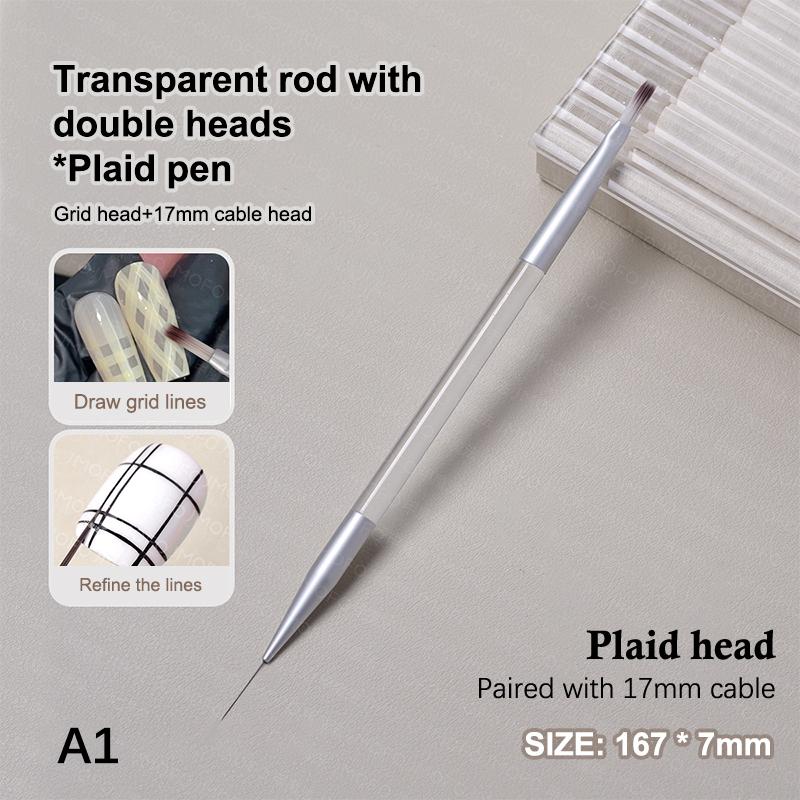 Набір пензлів-лайнерів для французького манікюру зі смужками, двосторонні пензлі для малювання, наконечники для УФ-гелю, ультратонка ручка для малювання ліній, інструменти для манікюру A1
Набір пензлів-лайнерів для французького манікюру зі смужками, двосторонні пензлі для малювання, наконечники для УФ-гелю, ультратонка ручка для малювання ліній, інструменти для манікюру A1