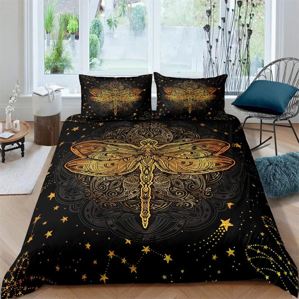 Comforter Black Gold Antelope Bohemia Luxurious Mandala Black Boys Girls Men Women Bedroom Decoration Animal Theme Comforter (quilt)-EU Single(135*200cm)3pcs
Comforter Black Gold Antelope Bohemia Luxurious Mandala Black Boys Girls Men Women Bedroom Decoration Animal Theme Comforter (quilt)-EU Single(135*200cm)3pcs