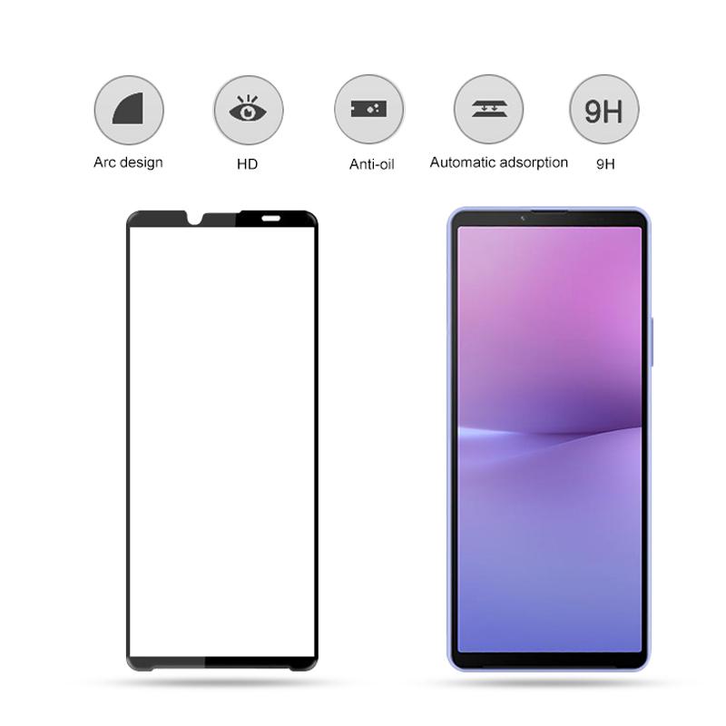 MOCOLO For Sony Xperia 10 V Phone Full Screen Protector Secondary Hardening Silk Printing Tempered Glass Film Black
MOCOLO For Sony Xperia 10 V Phone Full Screen Protector Secondary Hardening Silk Printing Tempered Glass Film Black