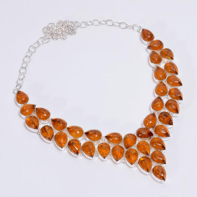 Classic Top Grade Qualite 100% Natural Baltic Amber Pear Shape Ethnic Handmade Jewelry 925 Steling Silver Necklace 19 WSJ-4777 срібний
Classic Top Grade Qualite 100% Natural Baltic Amber Pear Shape Ethnic Handmade Jewelry 925 Steling Silver Necklace 19 WSJ-4777 срібний