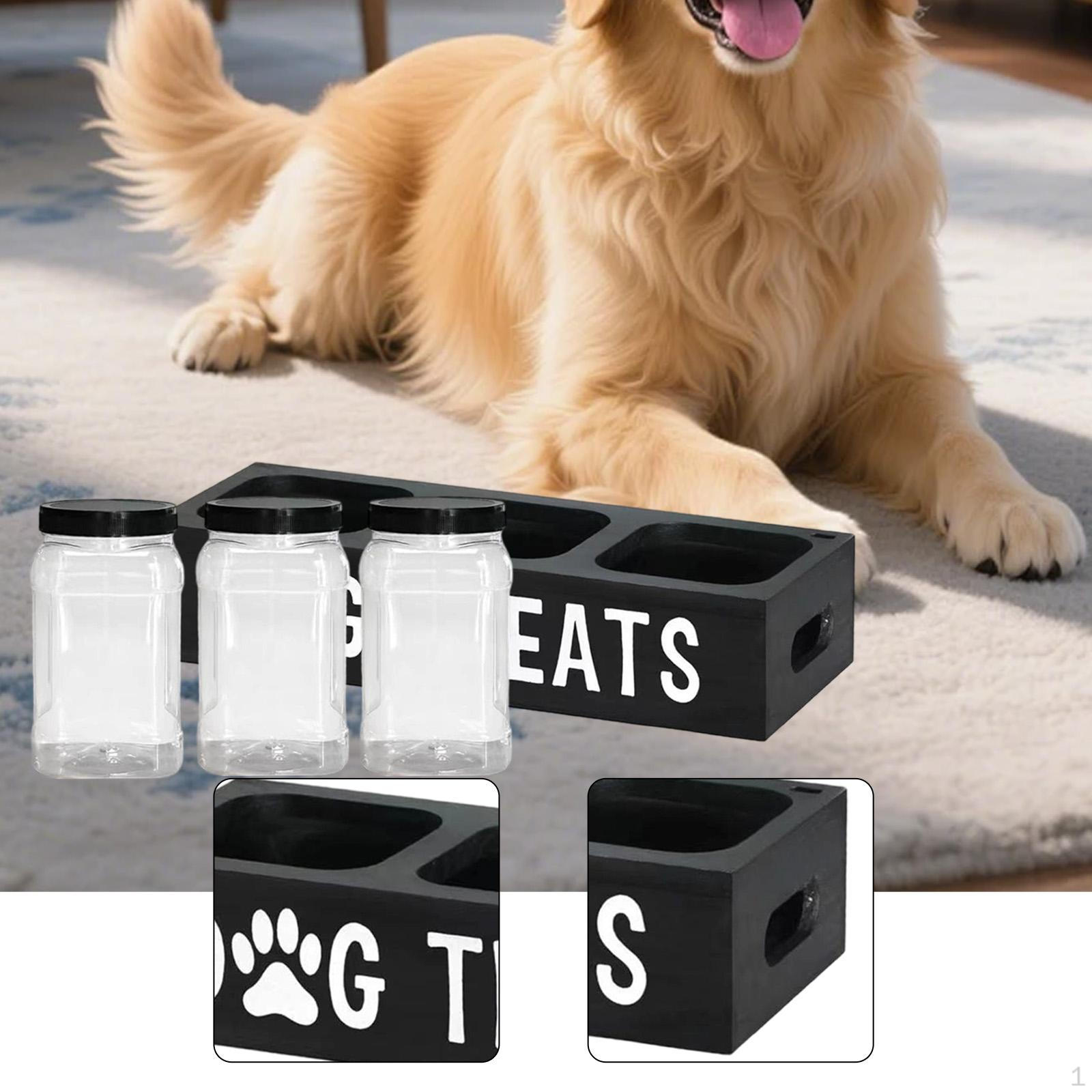 Clear Container Storage for Puppy Simple Farmhouse Pet Supplies Compact Organizer Wooden Holder
Clear Container Storage for Puppy Simple Farmhouse Pet Supplies Compact Organizer Wooden Holder