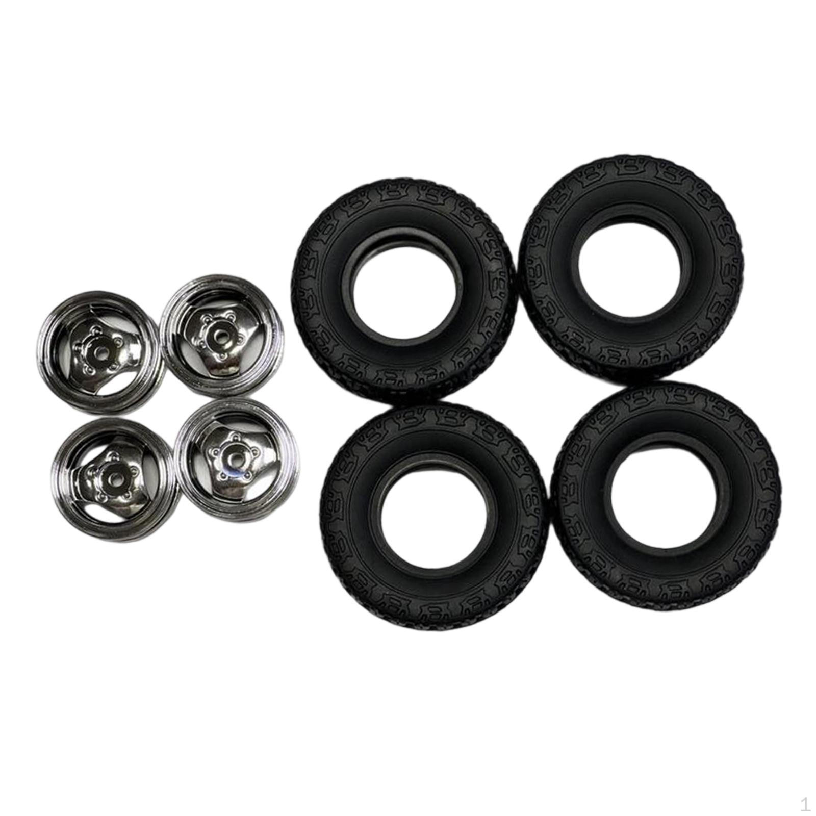 RC Wheels Tires 4Pcs Replacement Professional Easy Installation Model DIY Spare Part Black
RC Wheels Tires 4Pcs Replacement Professional Easy Installation Model DIY Spare Part Black