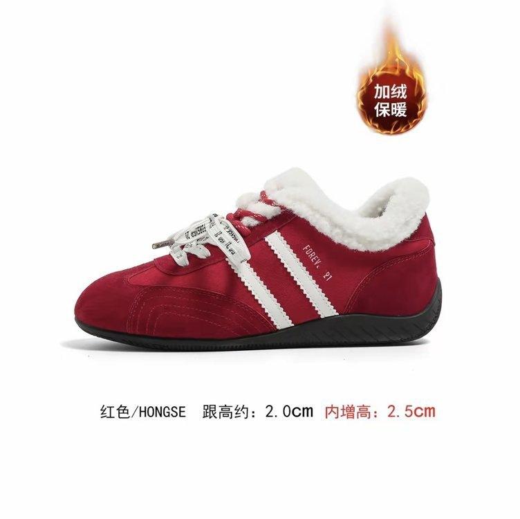 New cotton warm sports shoes autumn and winter college style platform casual shoes retro round head velvet German training shoes 35 красный
New cotton warm sports shoes autumn and winter college style platform casual shoes retro round head velvet German training shoes 35 красный
