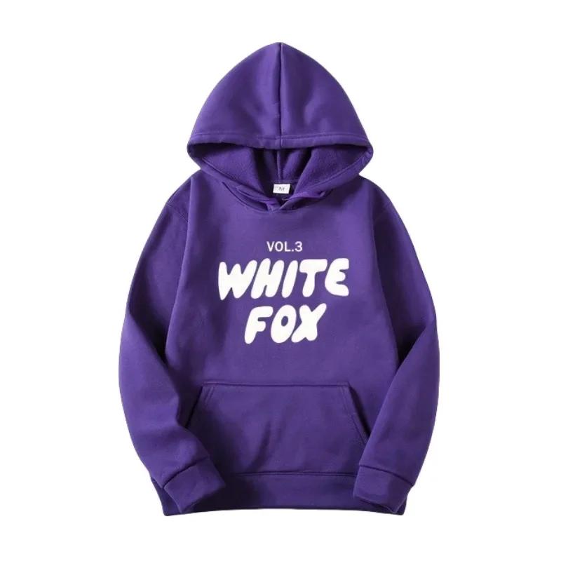 2024 новый осенне-зимний свитер для мужчин и женщин WHITE FOX с принтом букв для мужчин и женщин, для студентов, с капюшоном, модный
2024 новый осенне-зимний свитер для мужчин и женщин WHITE FOX с принтом букв для мужчин и женщин, для студентов, с капюшоном, модный