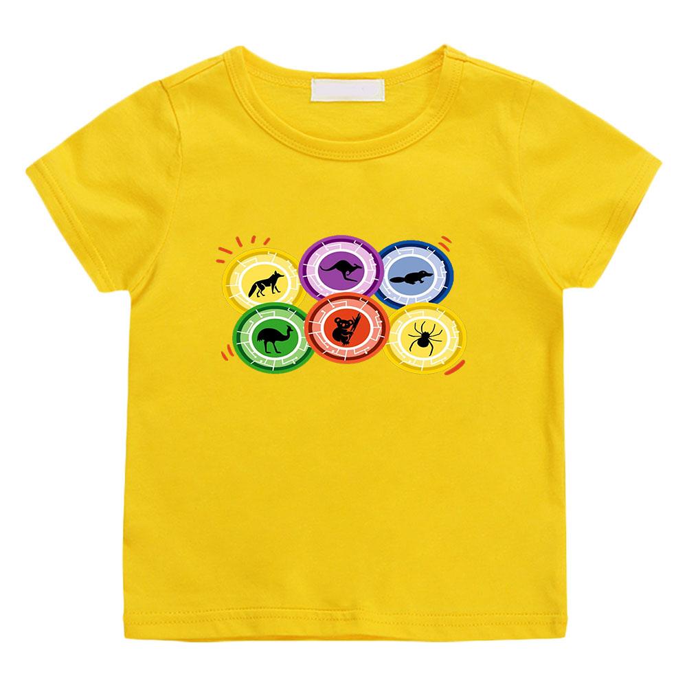 Wild Kratts Cartoon T-shirt High Quality Anime Print 100%Cotton Casual Tees Cute Boys Girls O-neck Tops Children Clothing Summer 160 жовтий
Wild Kratts Cartoon T-shirt High Quality Anime Print 100%Cotton Casual Tees Cute Boys Girls O-neck Tops Children Clothing Summer 160 жовтий