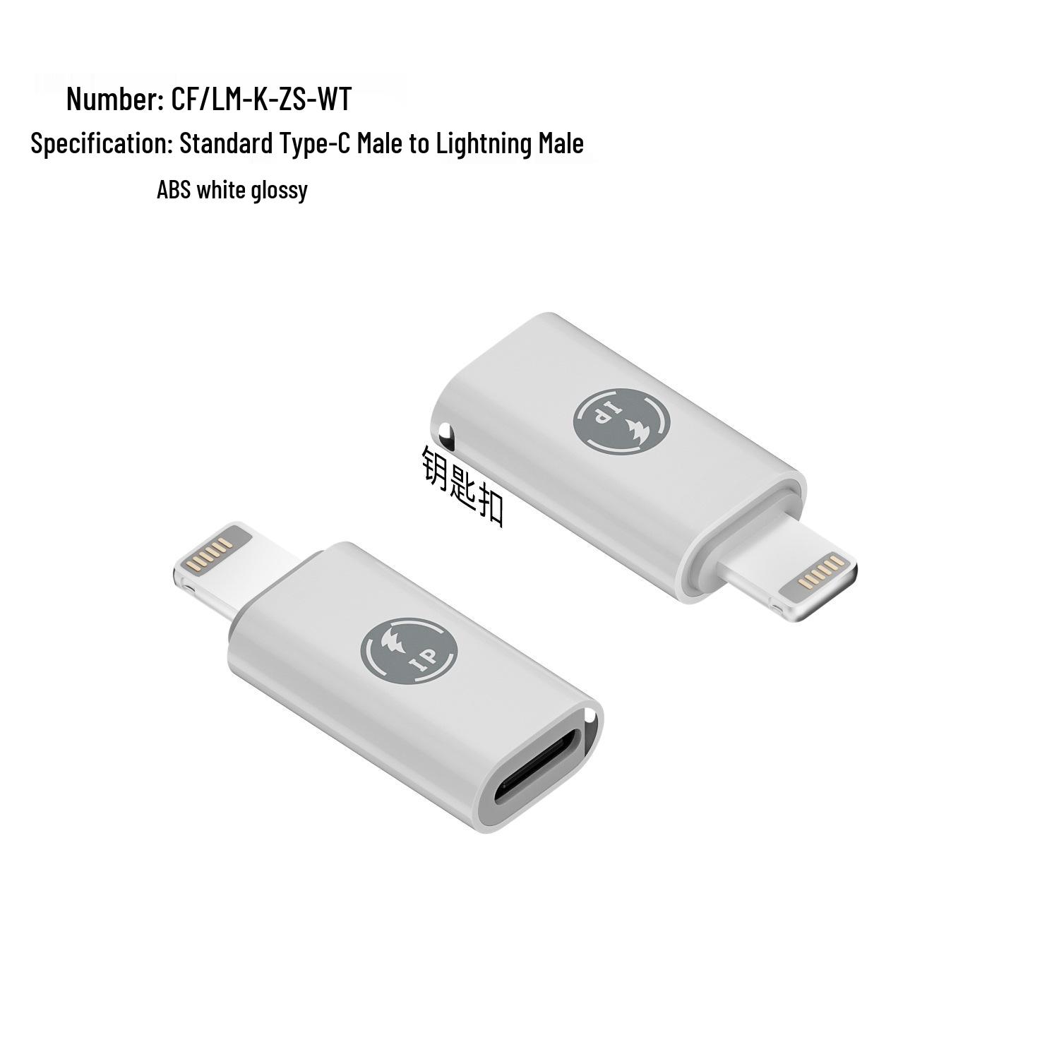 Адаптер Type-C (мама) до Lightning (тато) для заряджання та OTG
Адаптер Type-C (мама) до Lightning (тато) для заряджання та OTG