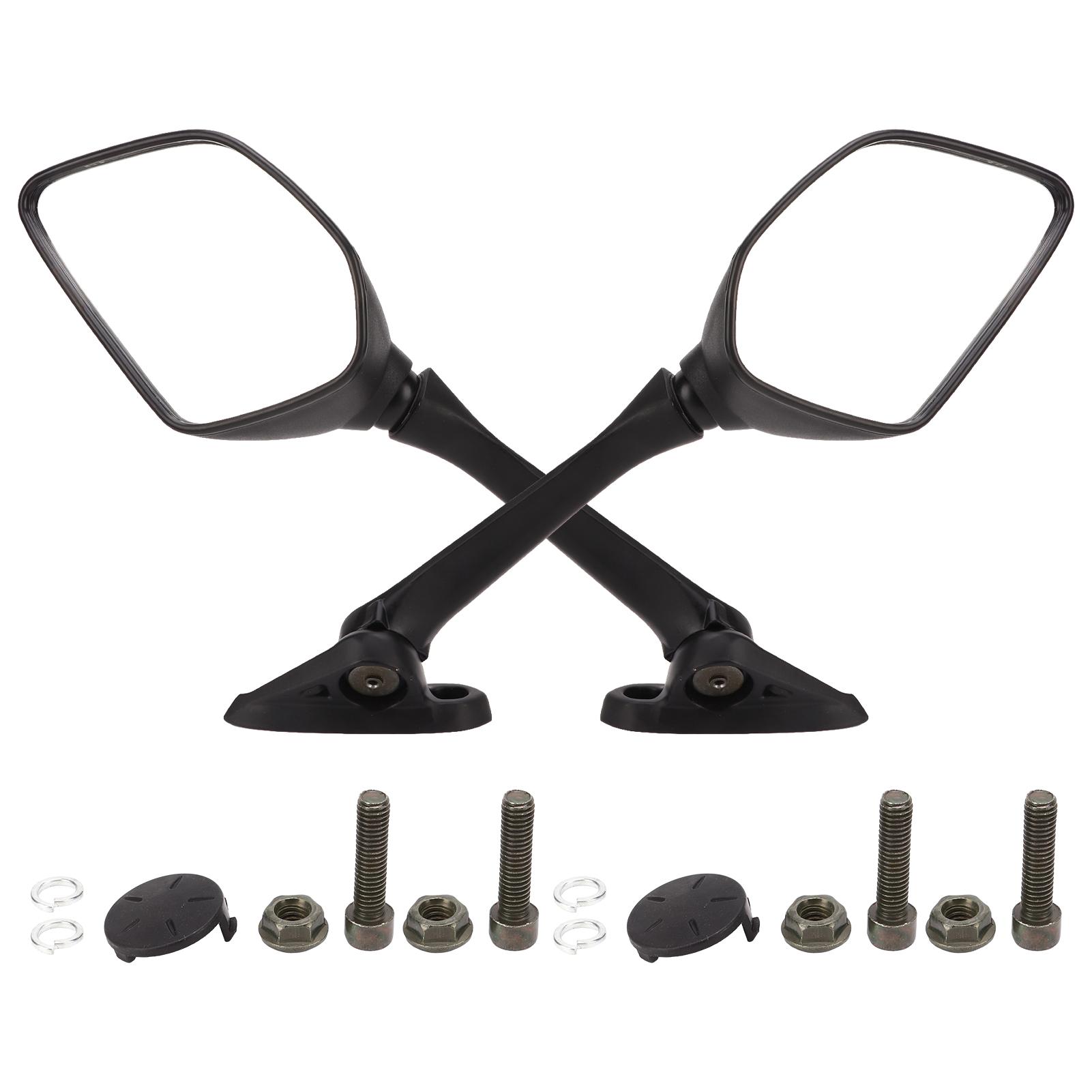 Pair Motorcycle Rearview Side Mirrors Improving Rider Visibility for T‑MAX YZF‑R3 YZF‑R25 Black
Pair Motorcycle Rearview Side Mirrors Improving Rider Visibility for T‑MAX YZF‑R3 YZF‑R25 Black