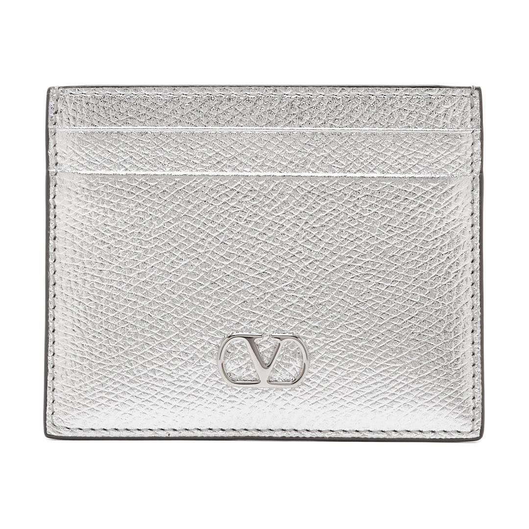 Valentino Vlogo Signature Metal Hardware Logo Leather Card Holder Women Card Holder Silver WP0AJ7RFYS13 Box(Basic Set+Box)
Valentino Vlogo Signature Metal Hardware Logo Leather Card Holder Women Card Holder Silver WP0AJ7RFYS13 Box(Basic Set+Box)
