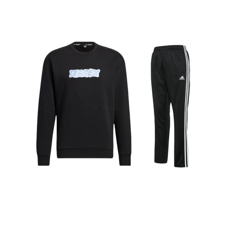 Толстовка Adidas Terrwx Gfx Crew с принтом букв, свитер с круглым вырезом и длинными рукавами, полосатые брюки, повседневный спортивный костюм TR30PR-BW+-HM9700 S
Толстовка Adidas Terrwx Gfx Crew с принтом букв, свитер с круглым вырезом и длинными рукавами, полосатые брюки, повседневный спортивный костюм TR30PR-BW+-HM9700 S
