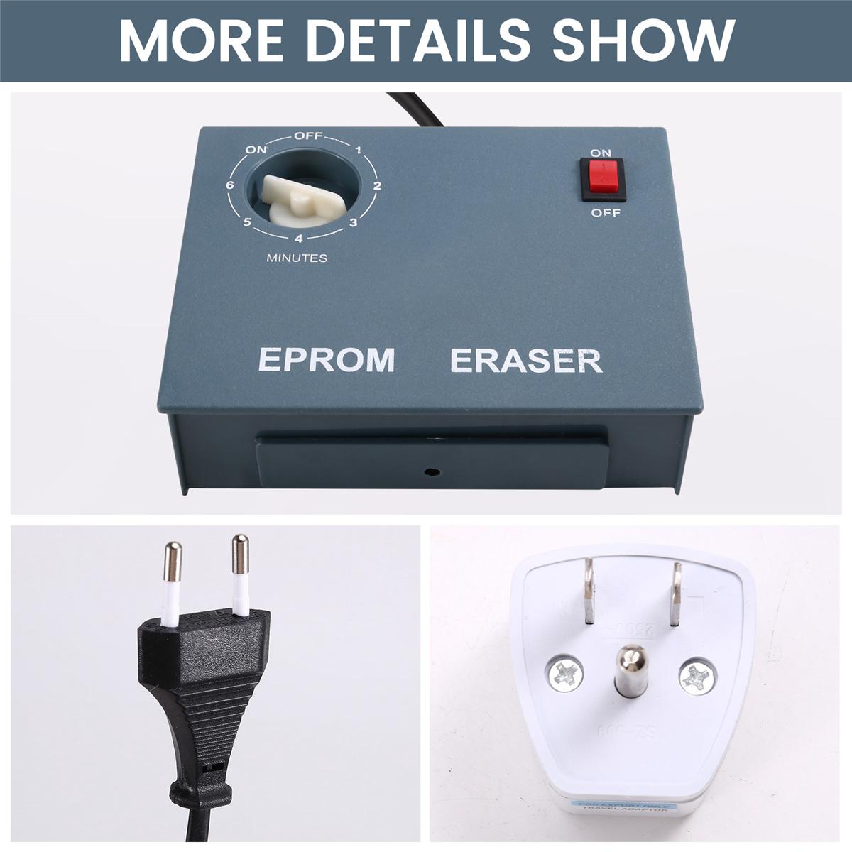 2025+UV Eprom Eraser Erase Ultraviolet Light Timer Semiconductor (IC)Erase Radiation EPROM Chips Data Erase Tool US Plug China Mainland
2025+UV Eprom Eraser Erase Ultraviolet Light Timer Semiconductor (IC)Erase Radiation EPROM Chips Data Erase Tool US Plug China Mainland
