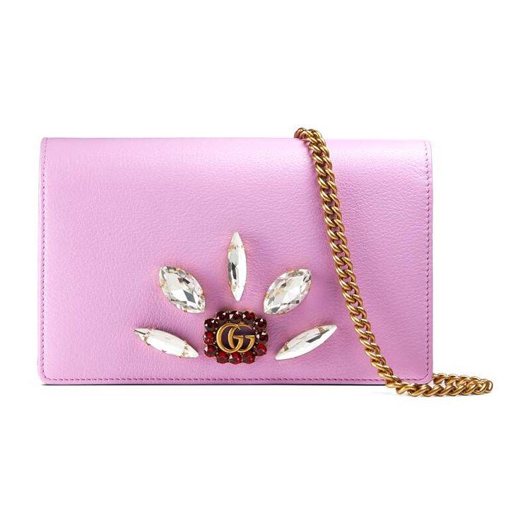 Gucci GG Marmont Crystal Embellished Leather Chain Crossbody Bag Pink for Party Wedding Shopping 499782-CWGIT-5872 Box(Basic Set+Box)
Gucci GG Marmont Crystal Embellished Leather Chain Crossbody Bag Pink for Party Wedding Shopping 499782-CWGIT-5872 Box(Basic Set+Box)