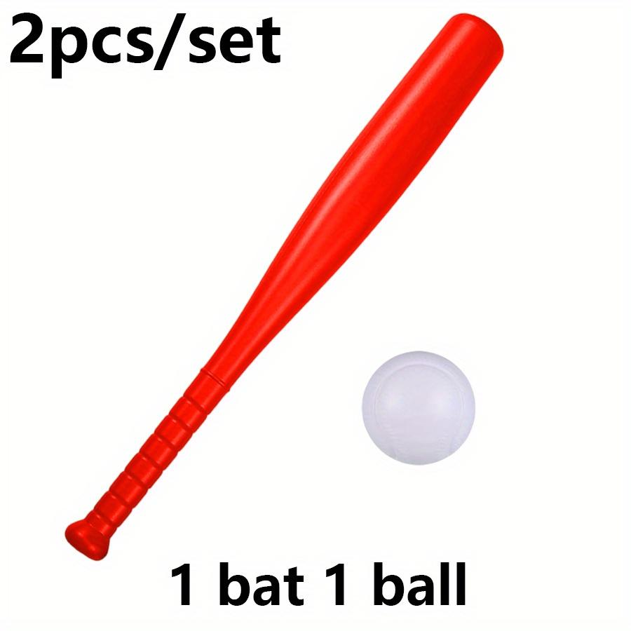 2pcs/set 17.7in Plastic Baseball Bat with Ball - Lightweight Outdoor Game Set for Backyard Games & Partie, Halloween JXB
2pcs/set 17.7in Plastic Baseball Bat with Ball - Lightweight Outdoor Game Set for Backyard Games & Partie, Halloween JXB