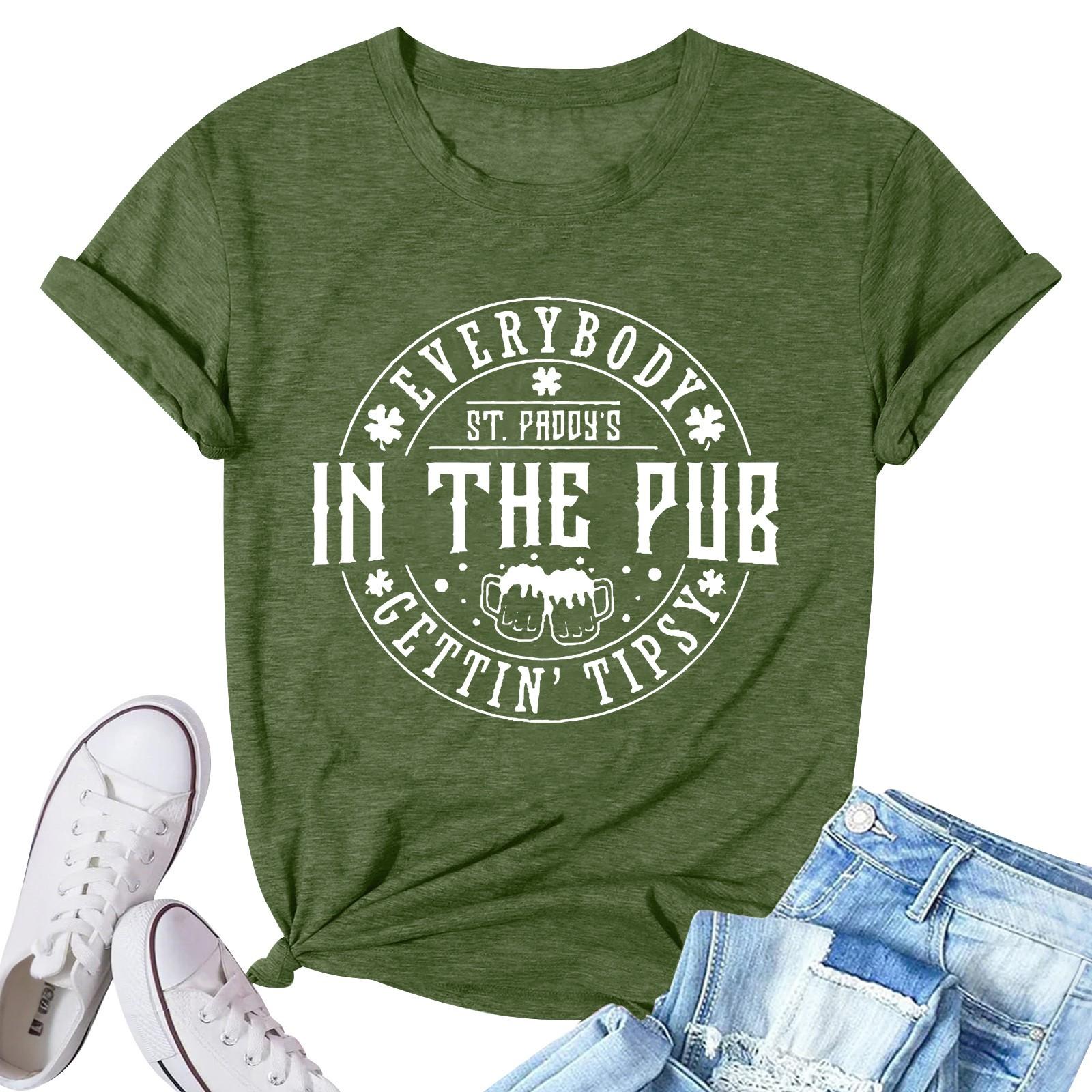 Женский топ с круглым вырезом, повседневный принт, футболка с короткими рукавами L армия зеленый
Женский топ с круглым вырезом, повседневный принт, футболка с короткими рукавами L армия зеленый