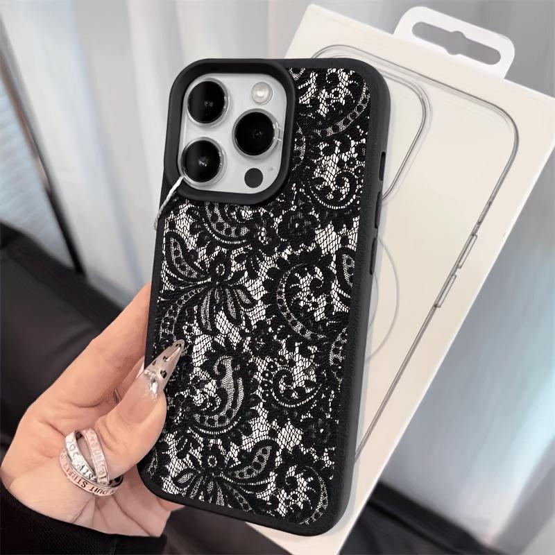 Stylish Classic Black Mesh Floral Design Phone Case For iPhone 17 16 15 14 Plus 13 12 11 Pro MAX 17 Air Cover For iPhone 11
Stylish Classic Black Mesh Floral Design Phone Case For iPhone 17 16 15 14 Plus 13 12 11 Pro MAX 17 Air Cover For iPhone 11