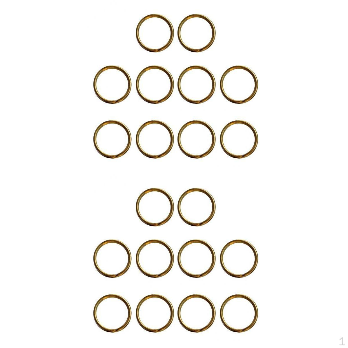 20Pcs Brass Spilt Key Chain Rings Jump DIY Keychain s 15mm/12mm
20Pcs Brass Spilt Key Chain Rings Jump DIY Keychain s 15mm/12mm