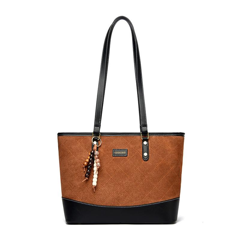 Вместительная простая сумка-тоут для поездок на работу, модная женская сумка с ромбовидным узором, сумка через плечо коричневый/жёлтый
Вместительная простая сумка-тоут для поездок на работу, модная женская сумка с ромбовидным узором, сумка через плечо коричневый/жёлтый