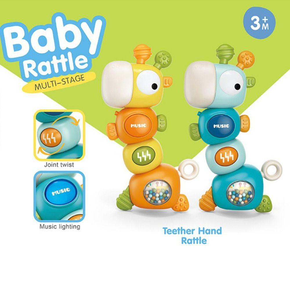 Puzzle Giraffe Hand Shake Bell Sound and Light Baby Teether Music Rattles Children Funny Gift оранжевый
Puzzle Giraffe Hand Shake Bell Sound and Light Baby Teether Music Rattles Children Funny Gift оранжевый