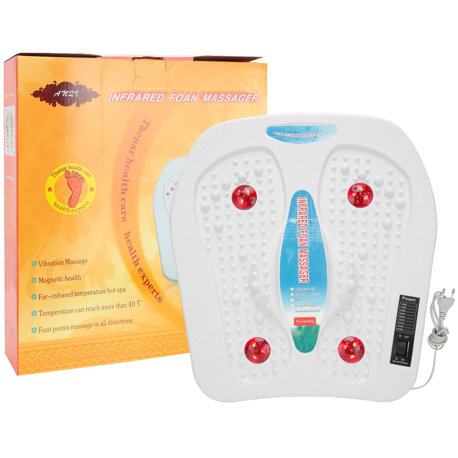 Smart Foot Massager Relieve Fatigue Infrared Thermo Therapy Relxation Foot MassagerEU Plug 220V EU Plug
Smart Foot Massager Relieve Fatigue Infrared Thermo Therapy Relxation Foot MassagerEU Plug 220V EU Plug
