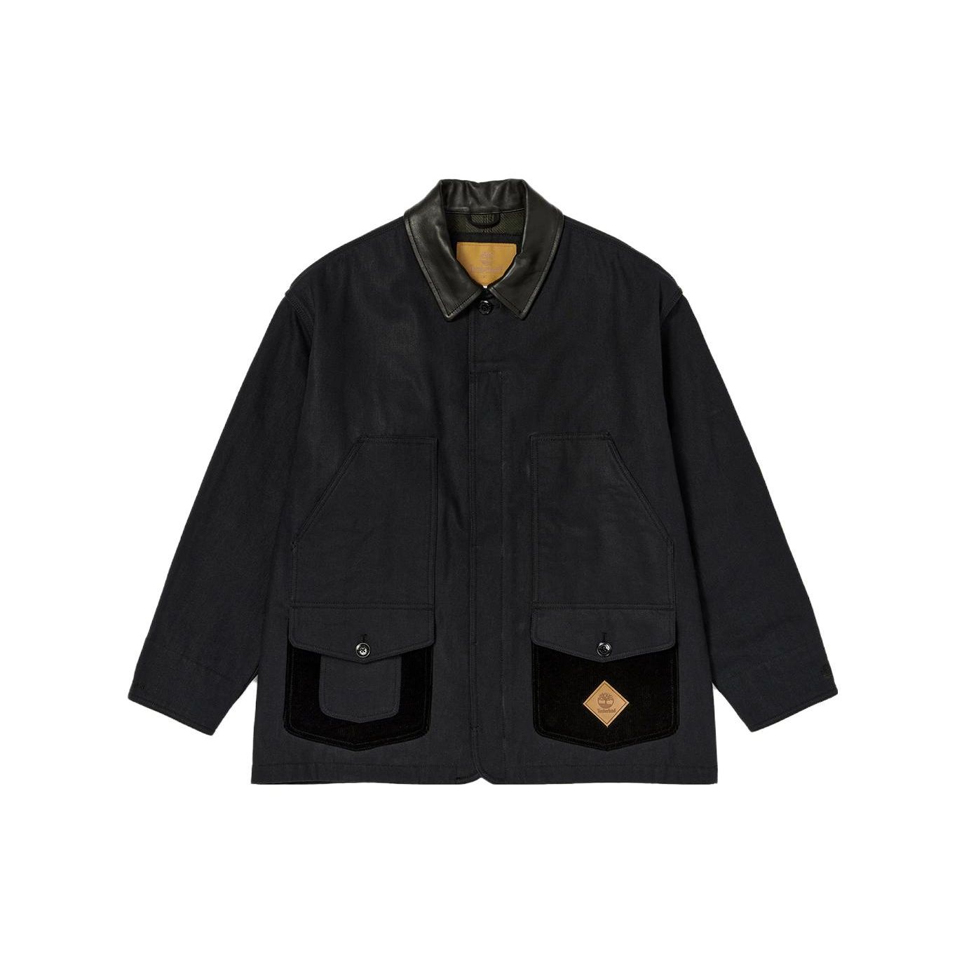 Timberland FW23 3 Series Corduroy Patchwork Leather Collar Work Jacket Unisex Jackets Black A6UF2-001 L
Timberland FW23 3 Series Corduroy Patchwork Leather Collar Work Jacket Unisex Jackets Black A6UF2-001 L