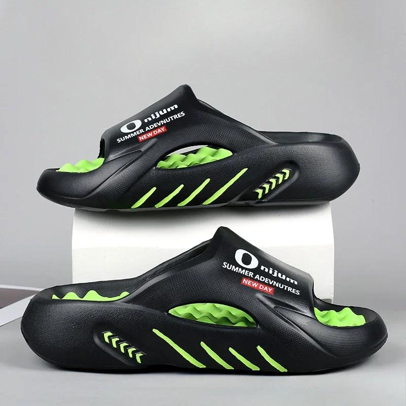 Мужские массажные тапочки для улицы, мужские сандалии, легкие, удобные, пляжная повседневная обувь, модные тапочки на платформе для мужчин, большой размер 38-47 38-39
Мужские массажные тапочки для улицы, мужские сандалии, легкие, удобные, пляжная повседневная обувь, модные тапочки на платформе для мужчин, большой размер 38-47 38-39