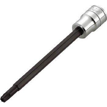 Kyoto Machinery Tools Long Torx Bit Socket T27 BT3T27HL (KTC) 9.5mm (3/8 inch) T-type Tamper-proof
Kyoto Machinery Tools Long Torx Bit Socket T27 BT3T27HL (KTC) 9.5mm (3/8 inch) T-type Tamper-proof