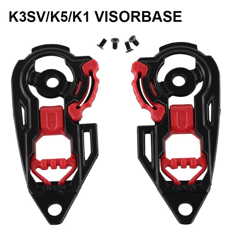 Motorcycle Helmet Parts Accessories Helmet Visor Base Lock for AGV K3 K4 K1 K3SV K5 Casco Moto Mechanism Capacete Shield Lock
Motorcycle Helmet Parts Accessories Helmet Visor Base Lock for AGV K3 K4 K1 K3SV K5 Casco Moto Mechanism Capacete Shield Lock