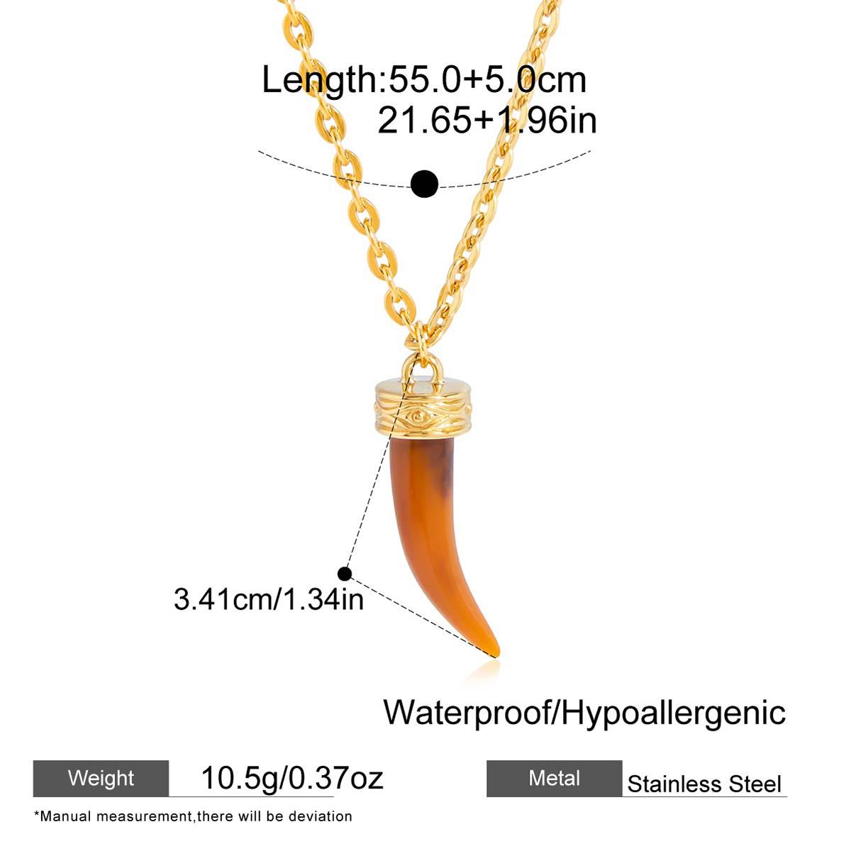 Yori Exclusive Waterproof Bull Head Pendant Necklace Stainless Steel 18K PVD Plated Individualistic Holiday Jewelry Wholesale
Yori Exclusive Waterproof Bull Head Pendant Necklace Stainless Steel 18K PVD Plated Individualistic Holiday Jewelry Wholesale