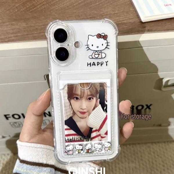 Hello Kitty Card Holder Case for Apple 1716 Phone, Compatible with 15 Pro Max/14/13 Pro. Apple 14 Plus
Hello Kitty Card Holder Case for Apple 1716 Phone, Compatible with 15 Pro Max/14/13 Pro. Apple 14 Plus