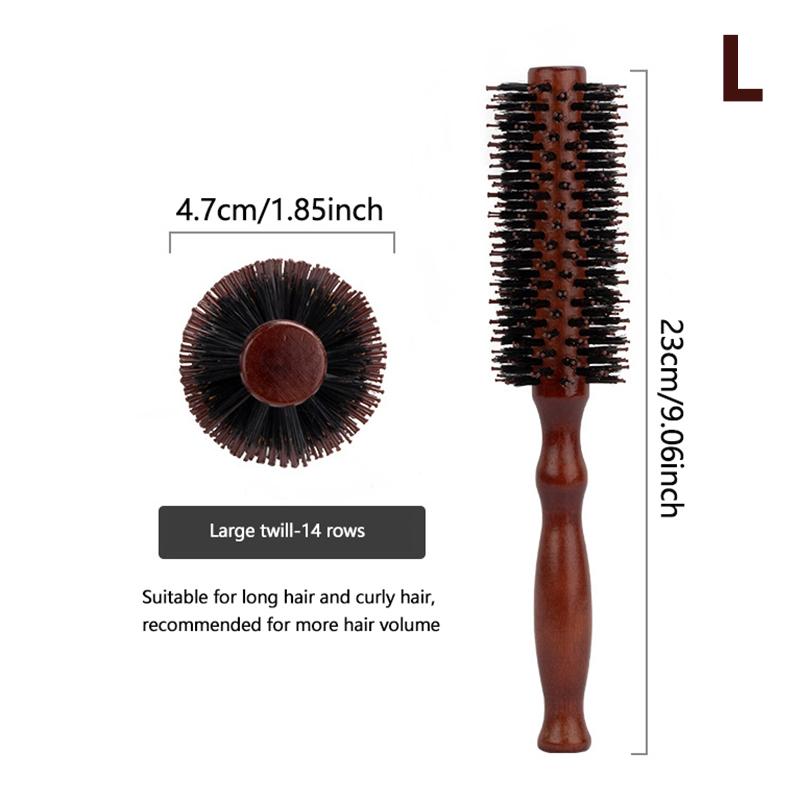6 стилей, круглая вращающаяся щетка с деревянной ручкой, прямая расческа для волос из саржи, щетина кабана, круглая щетка для завивки волос, парикмахерский инструмент
6 стилей, круглая вращающаяся щетка с деревянной ручкой, прямая расческа для волос из саржи, щетина кабана, круглая щетка для завивки волос, парикмахерский инструмент