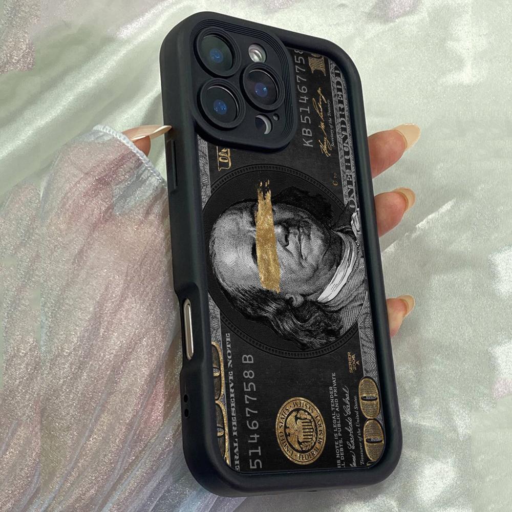 JT79 Черная Долларовая Банкнота для iPhone 17 16 15 Pro Max Samsung S26 S25 S24 Ultra A17 A16 A07 A56 Xiaomi 15T Redmi Note14 Pro Мягкий 15c TPU Чехол for iPhone 5/5s чёрный
JT79 Черная Долларовая Банкнота для iPhone 17 16 15 Pro Max Samsung S26 S25 S24 Ultra A17 A16 A07 A56 Xiaomi 15T Redmi Note14 Pro Мягкий 15c TPU Чехол for iPhone 5/5s чёрный