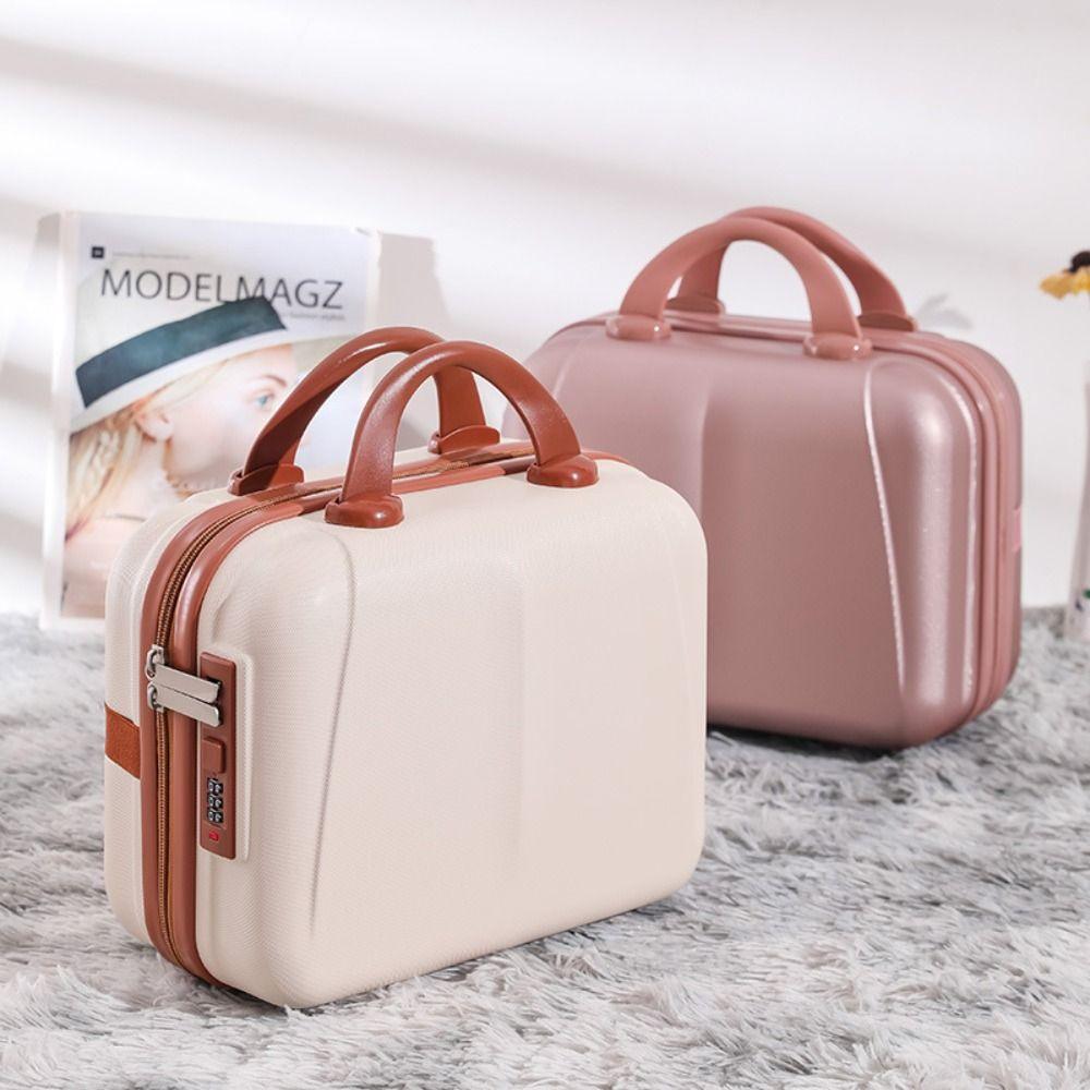 14-дюймовый дорожный чемодан из АБС-пластика, высококачественная мини-сумка для хранения для женщин
14-дюймовый дорожный чемодан из АБС-пластика, высококачественная мини-сумка для хранения для женщин
