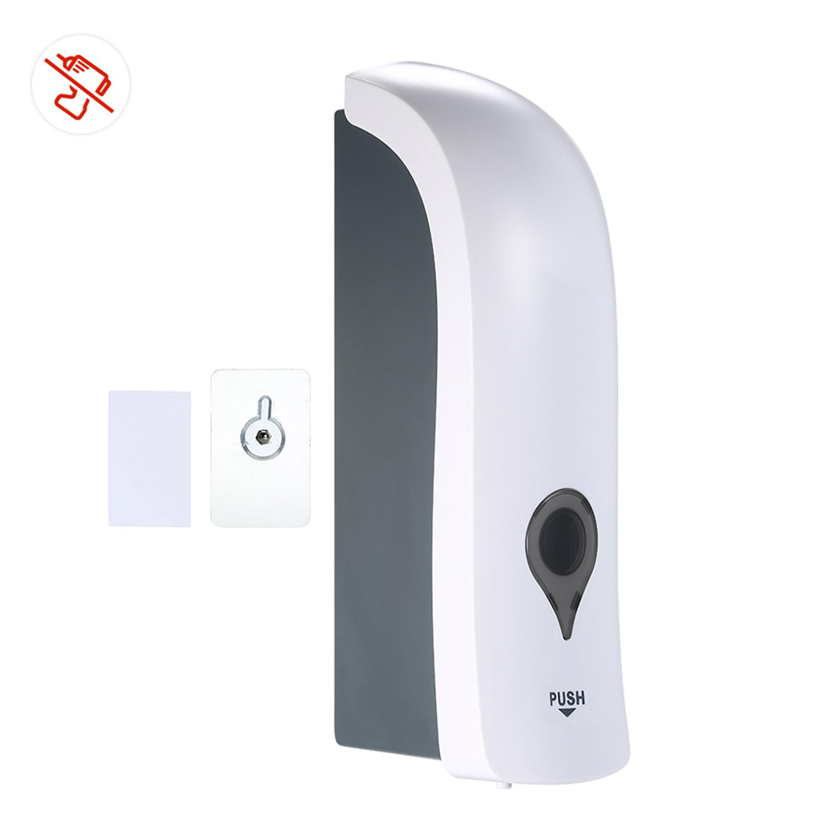 300ml New Liquid Dispenser No Drilling Wall Mounted Single-Head Manual Soap Dispenser Bathroom Shower Gel Liquid Shampoo Holder білий
300ml New Liquid Dispenser No Drilling Wall Mounted Single-Head Manual Soap Dispenser Bathroom Shower Gel Liquid Shampoo Holder білий