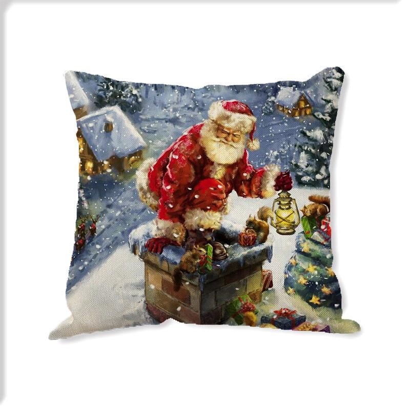 Новая Рождественская наволочка Декоративная подушка Офисный диван Поясничная накидка на одеяло 45 * 45Cm without core
Новая Рождественская наволочка Декоративная подушка Офисный диван Поясничная накидка на одеяло 45 * 45Cm without core