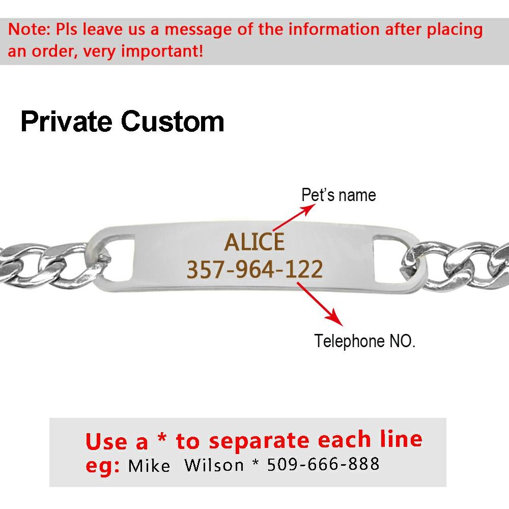 Dog Training Collar with ID Dog Tag Snake P Slip Chians Choke Collar Metal Chain For Small Medium Pets 22-30cm Black Gold Silver 20 to 30 cm серебряный
Dog Training Collar with ID Dog Tag Snake P Slip Chians Choke Collar Metal Chain For Small Medium Pets 22-30cm Black Gold Silver 20 to 30 cm серебряный