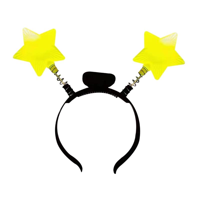 New Year Star Headband Party Costume Light up 2025 Party Karaoke Photo Props Party Blingbling Hair Hoop Nightclub жовтий
New Year Star Headband Party Costume Light up 2025 Party Karaoke Photo Props Party Blingbling Hair Hoop Nightclub жовтий