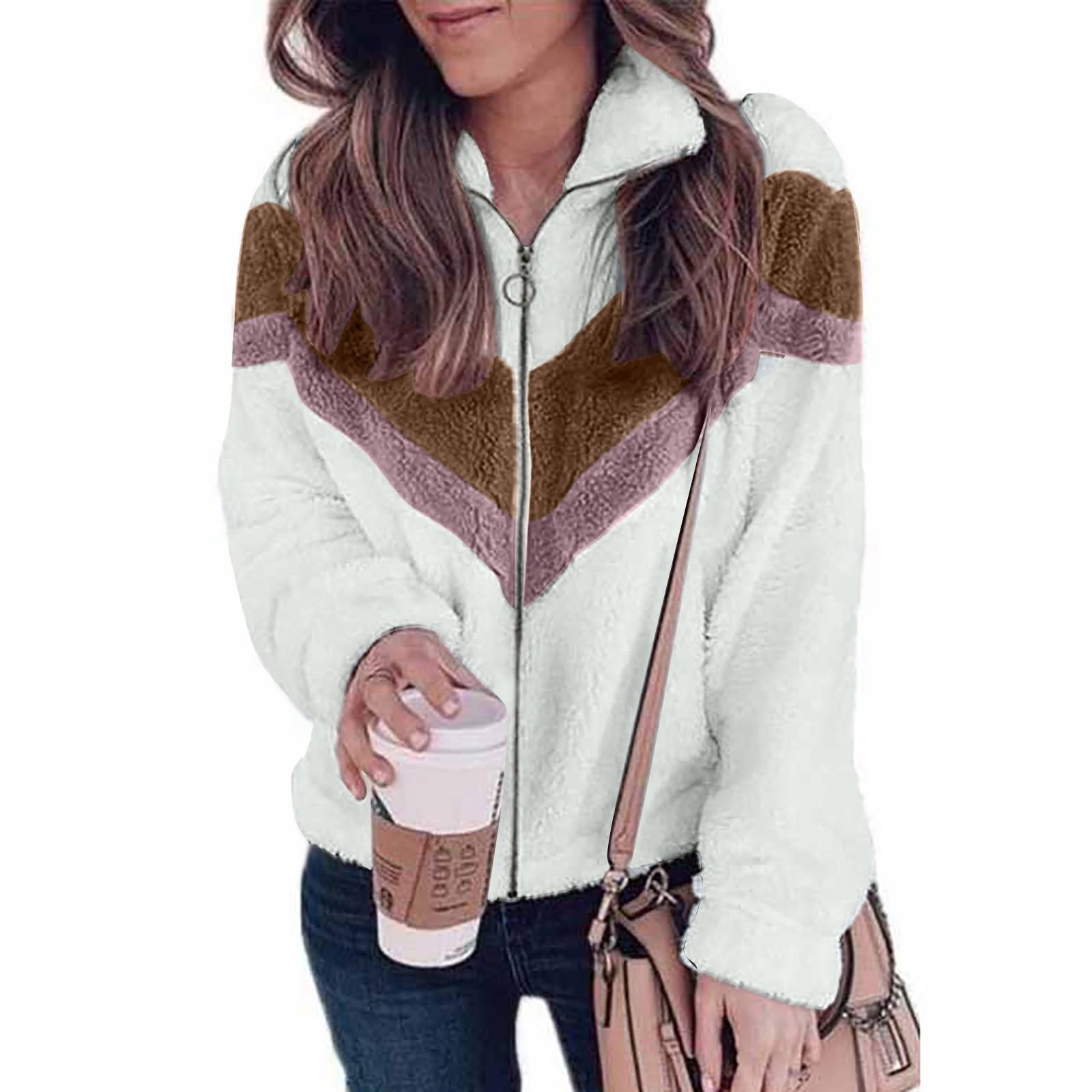 Женская осенне-зимняя модная плюшевая куртка-кардиган на молнии с длинными рукавами XL белый
Женская осенне-зимняя модная плюшевая куртка-кардиган на молнии с длинными рукавами XL белый