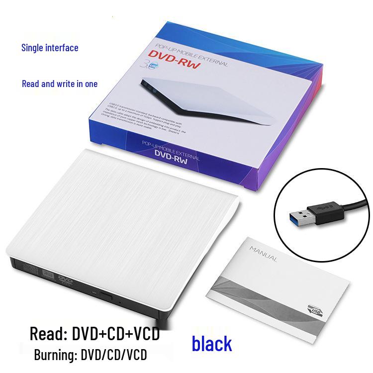 USB 3.0 External DVD Burner for Notebooks and Desktops
USB 3.0 External DVD Burner for Notebooks and Desktops