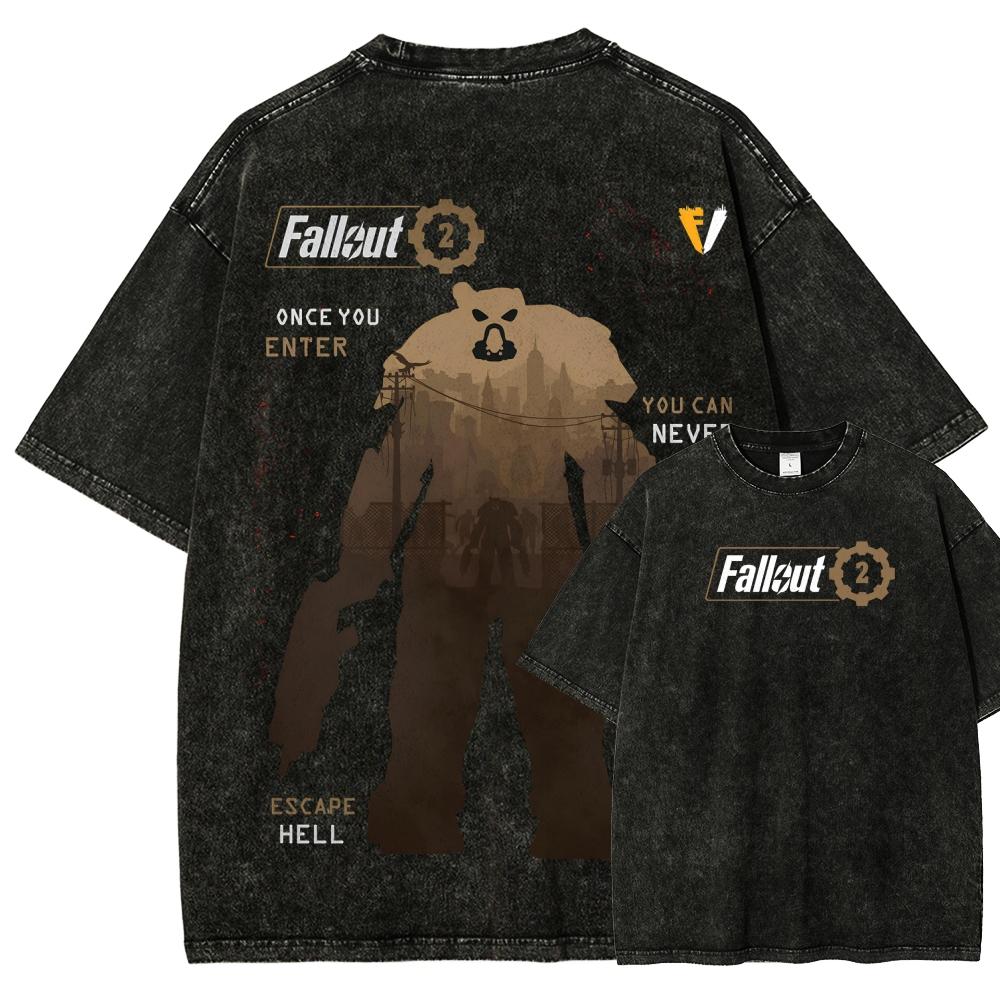 Fallout Anime Lover Washed T-shirt Year round clothing high quality personality Clothes Plus Size Unisex New Model Couples tee XXXL
Fallout Anime Lover Washed T-shirt Year round clothing high quality personality Clothes Plus Size Unisex New Model Couples tee XXXL