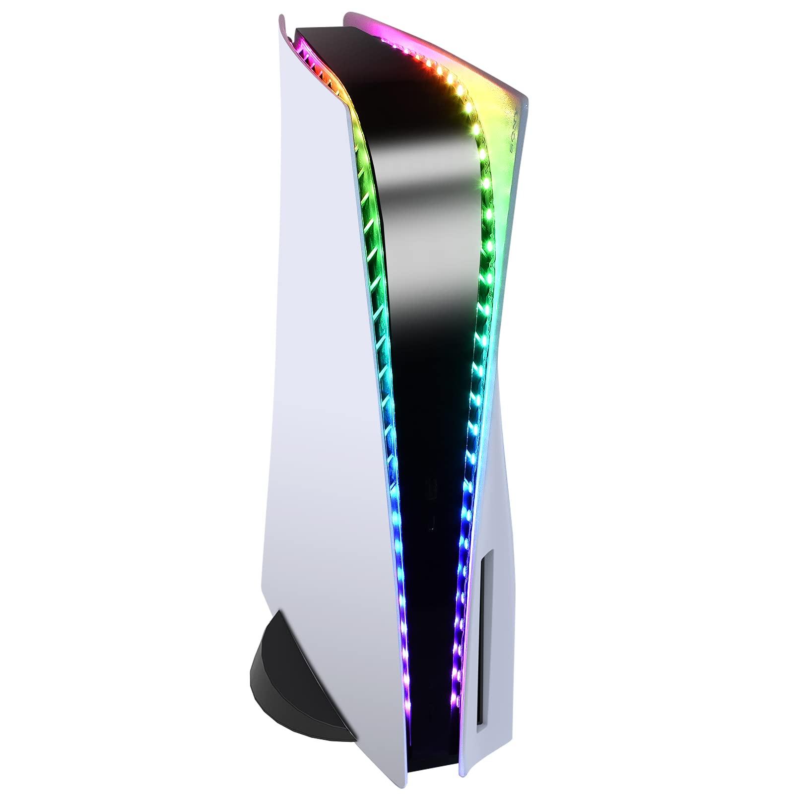 Светодиодная лента Auarte, совместимая с PlayStation 5PS5 Slim Disc и Digital Edition, 5050 RGB, светодиодная подсветка, 7 цветов, 358 эффектов, украшение своими руками
Светодиодная лента Auarte, совместимая с PlayStation 5PS5 Slim Disc и Digital Edition, 5050 RGB, светодиодная подсветка, 7 цветов, 358 эффектов, украшение своими руками