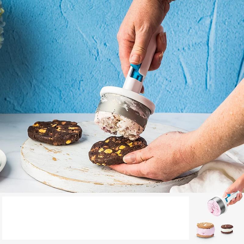 Ice Cream Sandwich Maker Ice Cream Scoop Cylinder Sandwich Ice Cream Spoon Release Ice Cream Accessories Kitchen Supplies Standard
Ice Cream Sandwich Maker Ice Cream Scoop Cylinder Sandwich Ice Cream Spoon Release Ice Cream Accessories Kitchen Supplies Standard